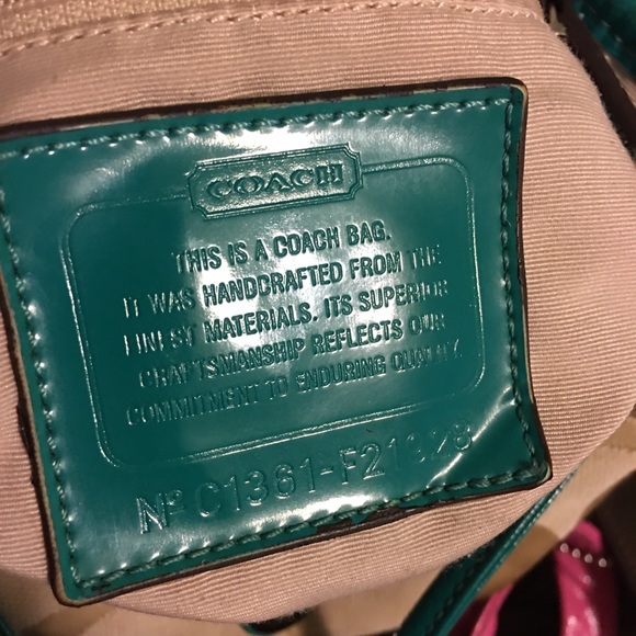Coach Signature Cloth Backpack - Picture 5 of 5